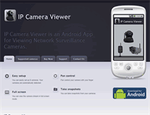 Tablet Screenshot of ipcameraviewer.net